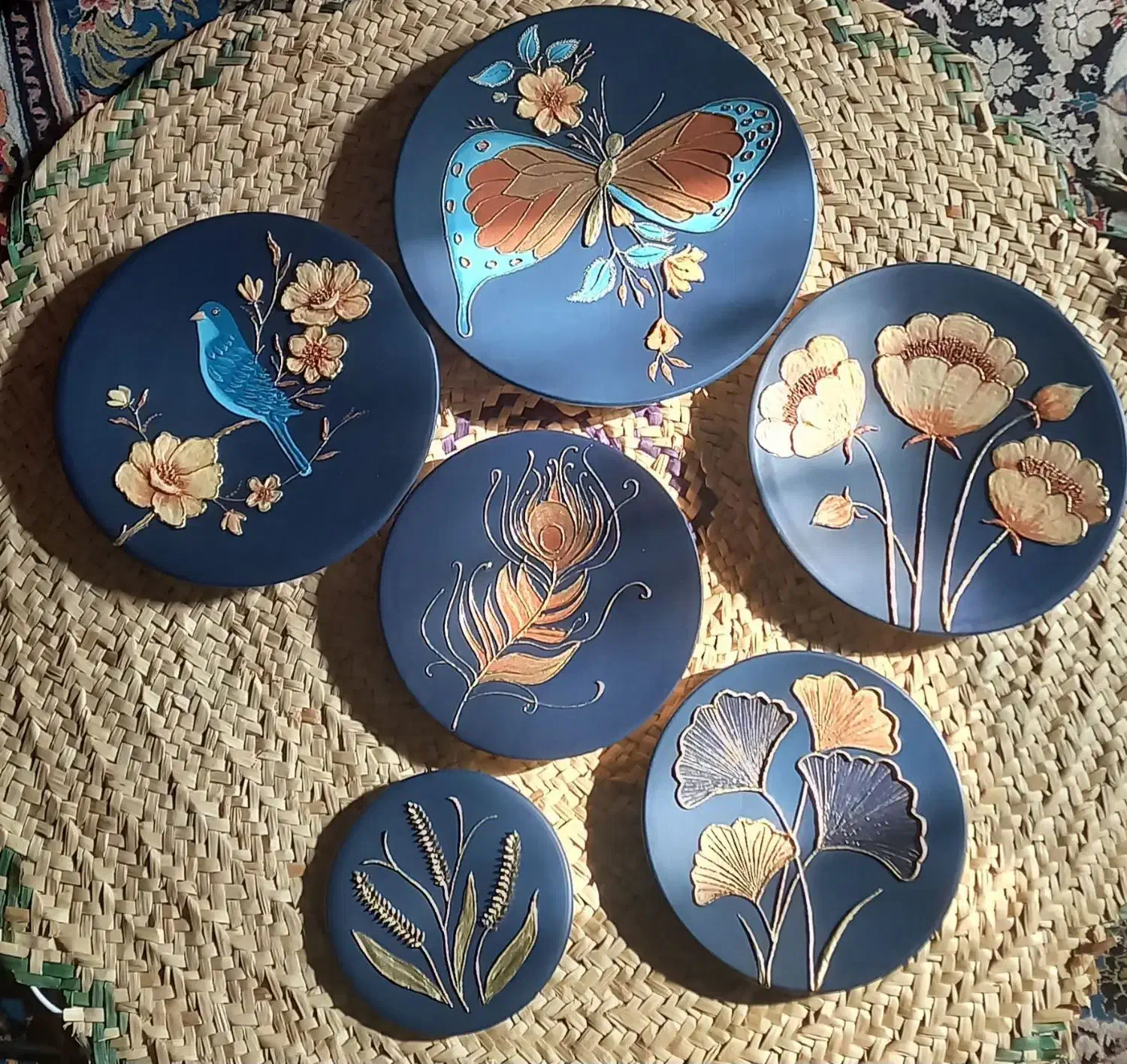 دیوارکوب سفالی|صنایع دستی و سایر لوازم تزئینی|اندیمشک, |دیوار