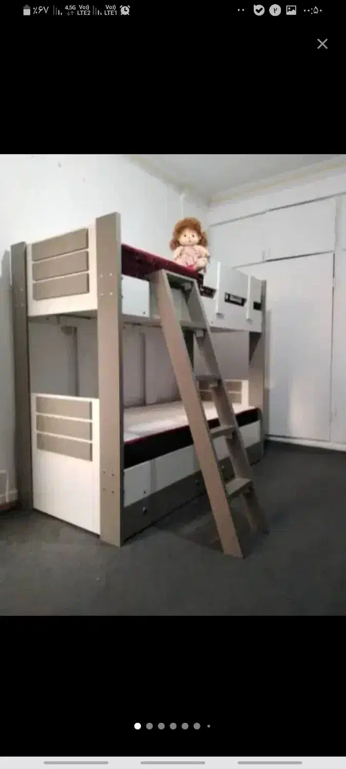 تخت دو طبقه|تخت و سرویس خواب|تهران, بهار|دیوار