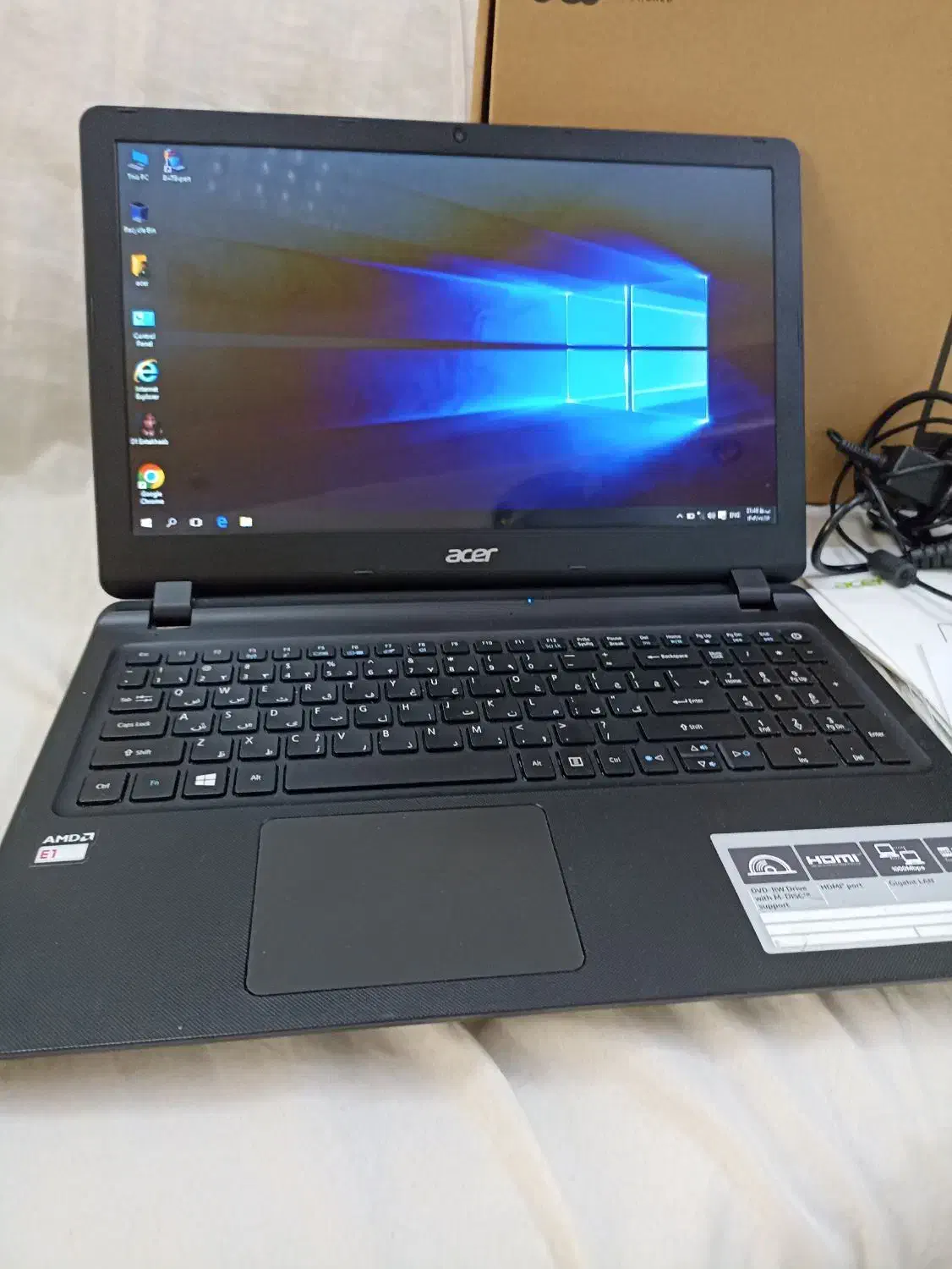 Acer ES 15  253 کارتن  شارژر  Cd|رایانه همراه|اصفهان, آهنگران|دیوار