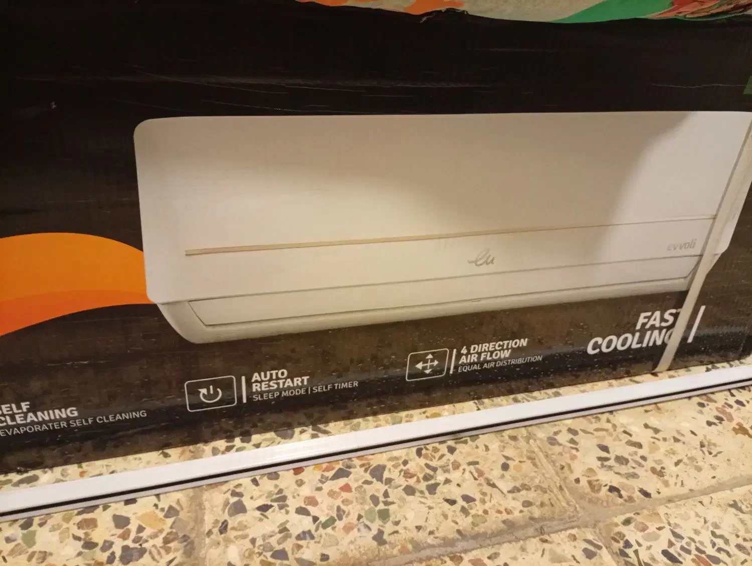 پنل کولر گازی ایوولی 24000|کولر گازی و فن‌کوئل|خرم‌آباد, |دیوار