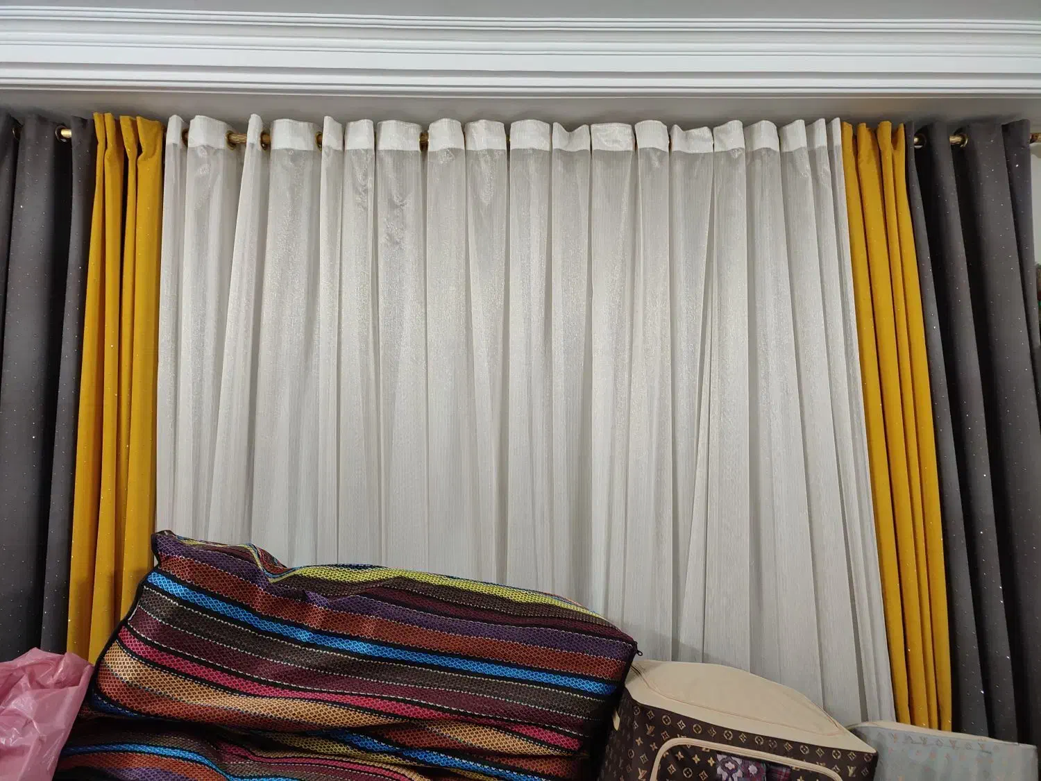 پرده|پرده، رانر، رومیزی|تهران, شهرک فردوس (حسینی)|دیوار