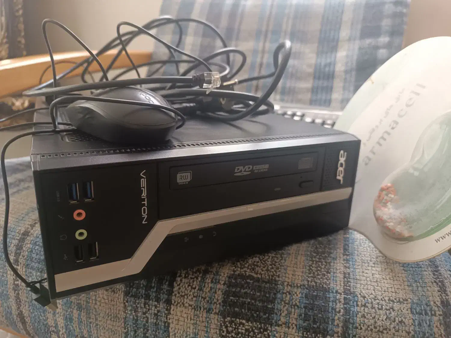 مینی کیس acer و مانیتور|رایانه رومیزی|همدان, |دیوار