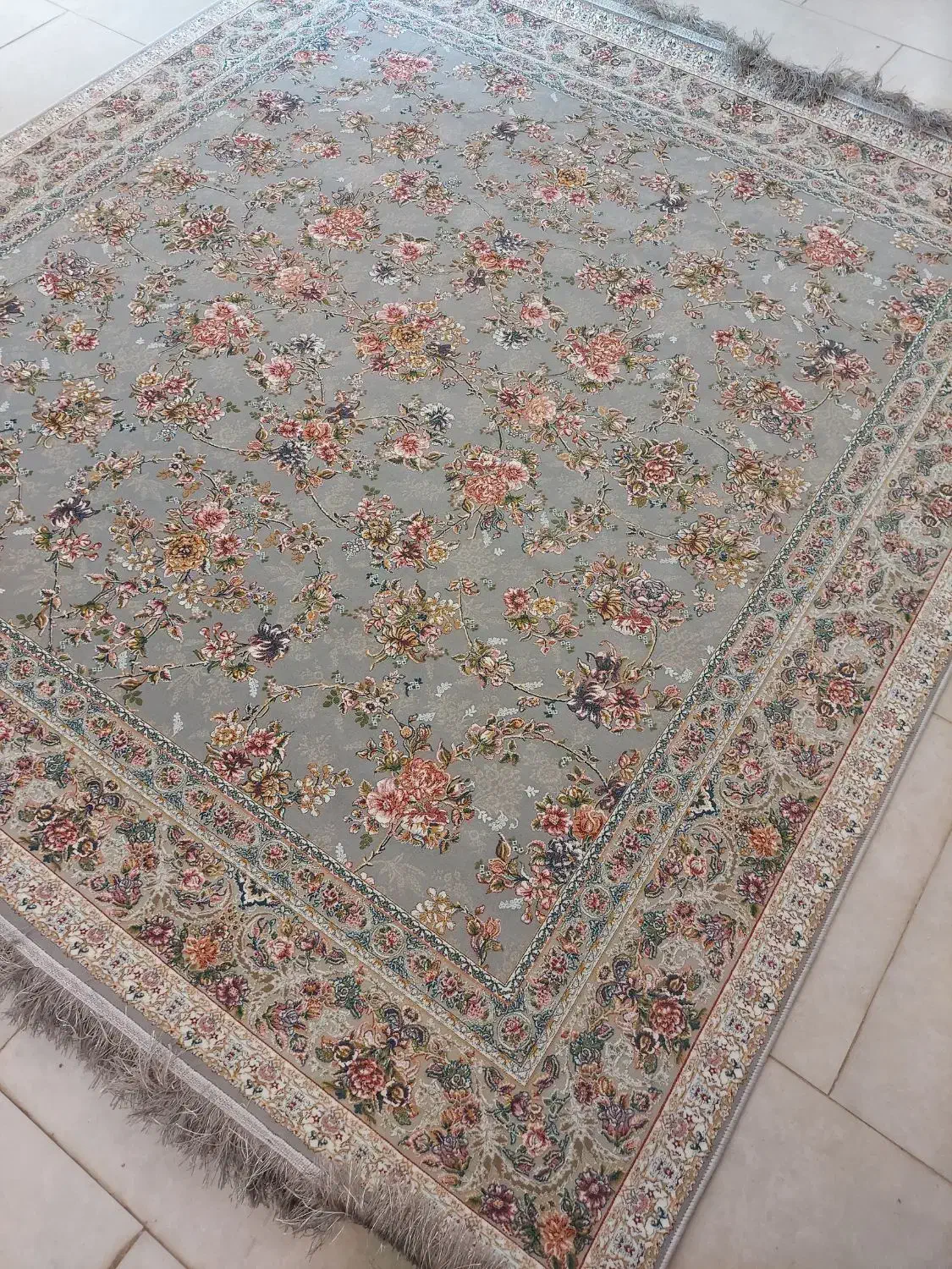 فرش سایز ۲/۴×2/۴ تخفیفی|فرش|کرمان, |دیوار