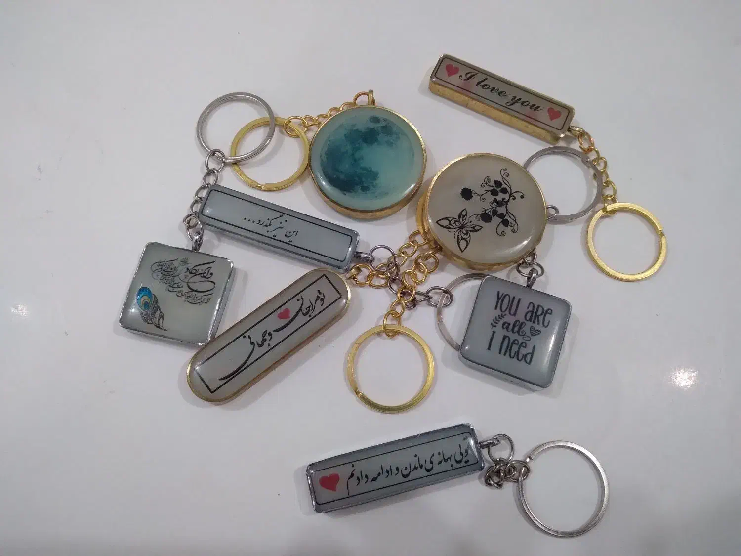 انواع جاکلیدی قلب،صلیب،آکواریومی و غیره|زیورآلات و اکسسوری|فومن, |دیوار