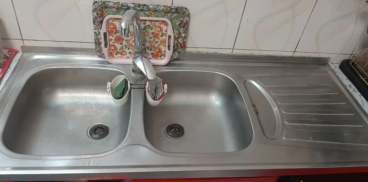 سینک و شیر ظرفشویی در حد نو|لوازم سرویس بهداشتی|شهرضا, |دیوار