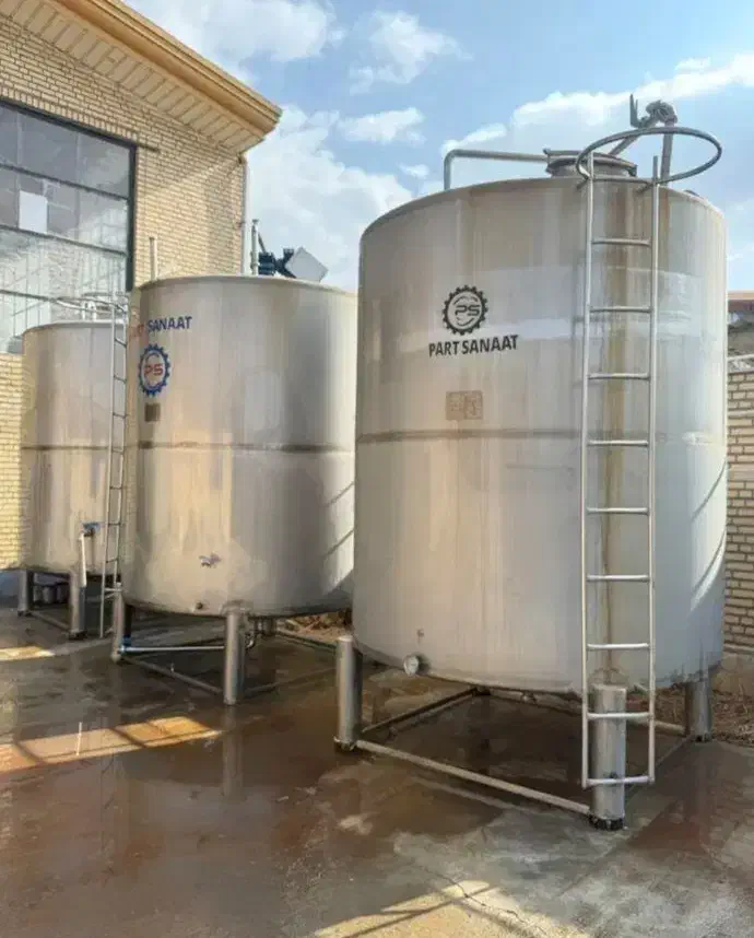 میکسر استیل تانکر وان پاتیل ضداسید پروسس مخزن همزن|ماشینآلات صنعتی|چهاردانگه (تهران), |دیوار