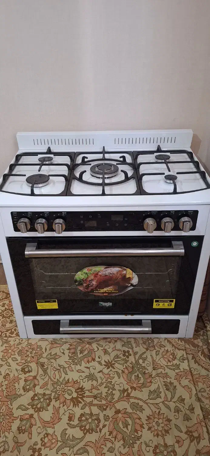 گاز ۵شعله فردار سینگل|اجاق گاز و لوازم برقی پختوپز|رباطکریم, رباطکریم|دیوار