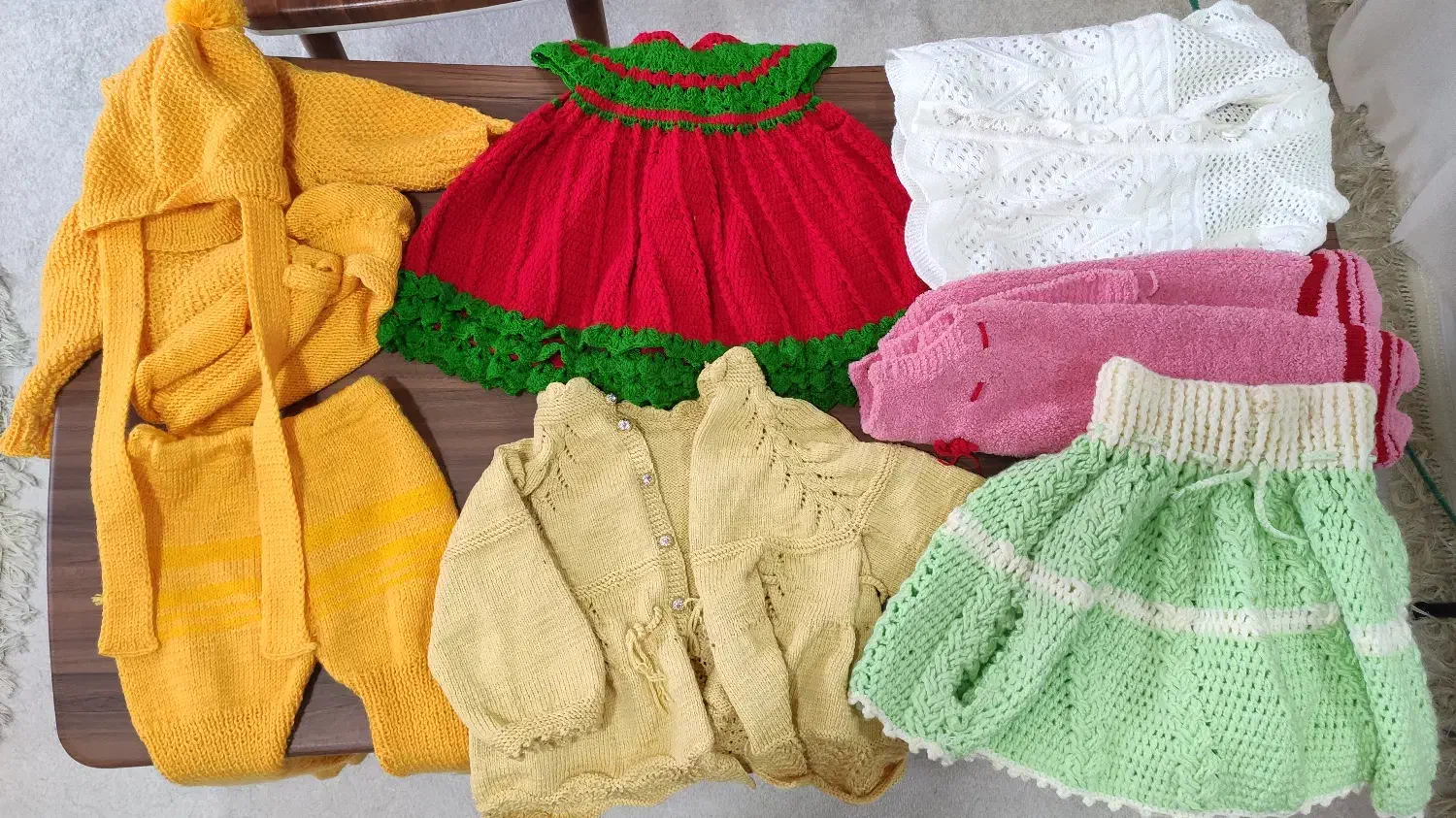 لباس بافت بچه گانه|کفش و لباس بچه|بهبهان, |دیوار