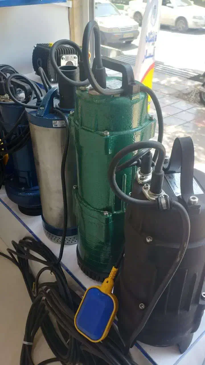 پمپ آب، کفکش و لجنکش-توحید پمپ ایرانی گارانتی دار|مصالح و تجهیزات ساختمان|قم, سنگ بند|دیوار