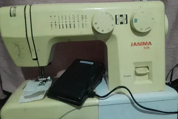 چرخ گلدوزی JANIMA چرخ زیگزاگ پروانه|چرخ خیاطی و ریسندگی|ارومیه, |دیوار