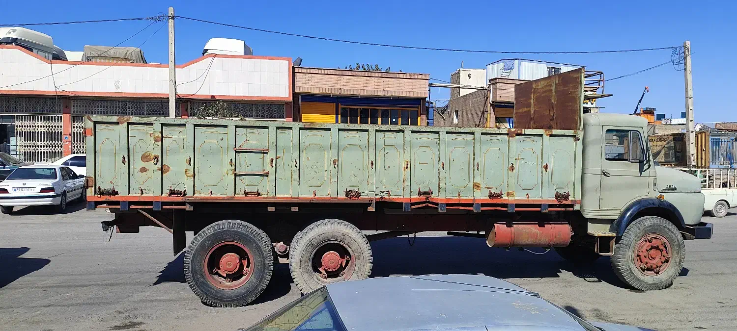 کامیون بنز شاسی باری 2624 زیر مایلر مدل 1368|خودرو سنگین|اصفهان, شهرک صنعتی امیرکبیر (شاپور جدید)|دیوار