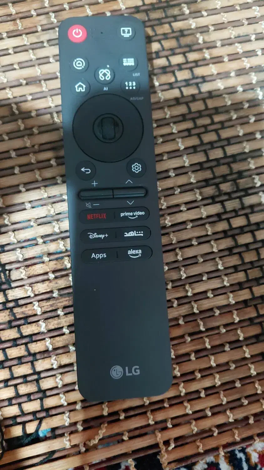 کنترول الجی  ۵۵ اینچ آکبند و اصلی|تلویزیون و پروژکتور|تهران, نارمک|دیوار