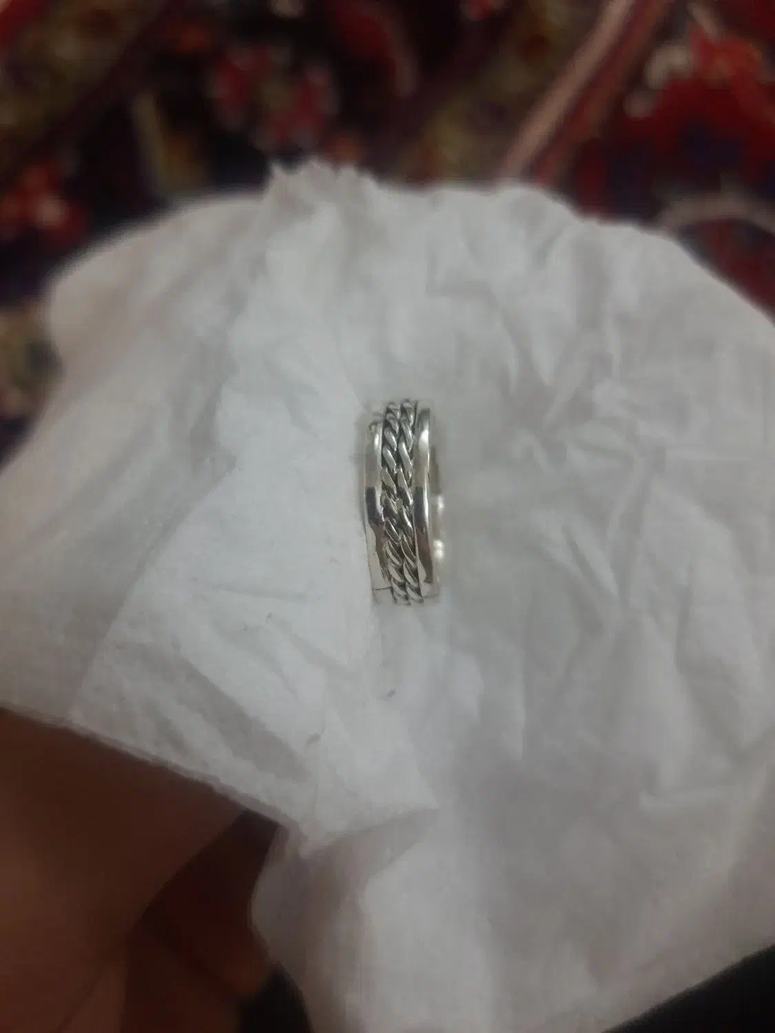 انگشتر نقره یونانی|جواهرات|مرند, |دیوار