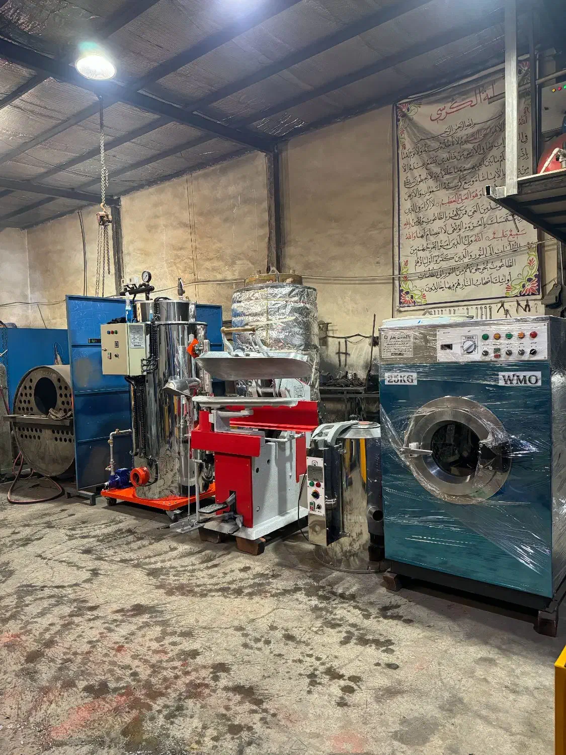 ماشین آلات خشکشویی لباس شویی- اتو پرس و بخار|ماشینآلات صنعتی|پاکدشت, خاتون آباد|دیوار