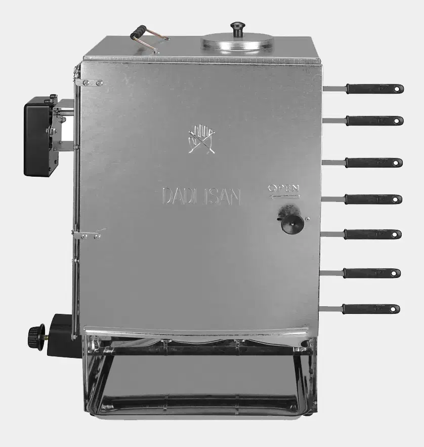 کباب پز ۱۴سیخ دادلیسان گازی سیخ گردان برقی|اجاق گاز و لوازم برقی پختوپز|ایلام, |دیوار