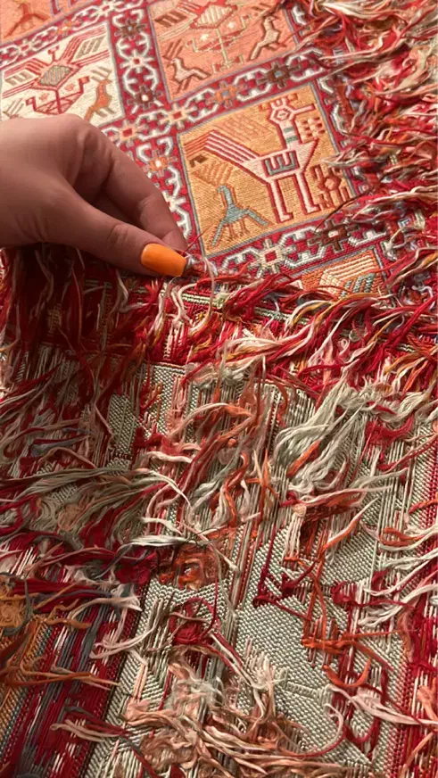 ورنی تمام ابریشم|فرش|تبریز, |دیوار