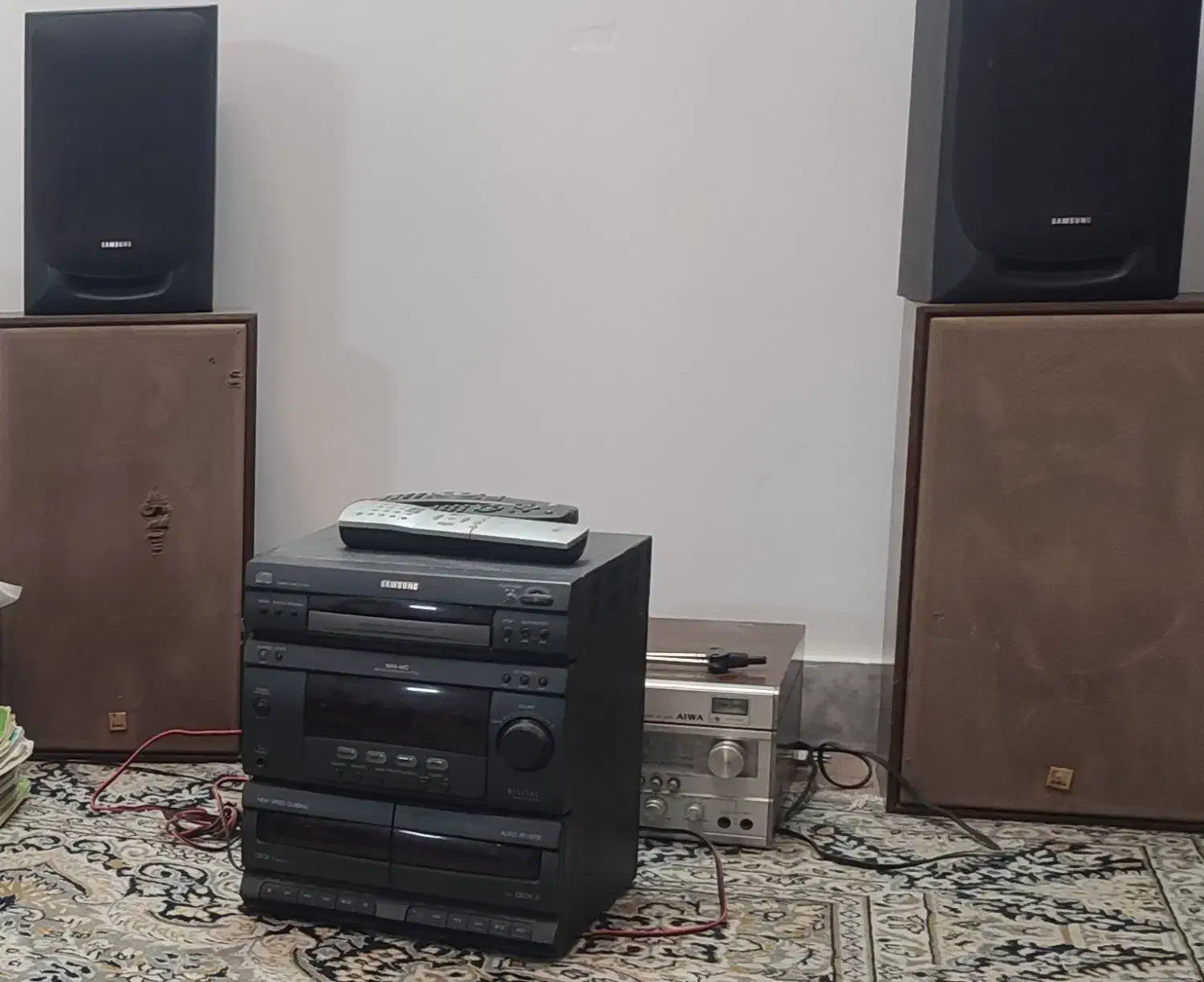 استریوCDسامسونگ با باند،نوار و نوار برگردان رایگان|سیستم صوتی خانگی|لاهیجان, شقایق|دیوار