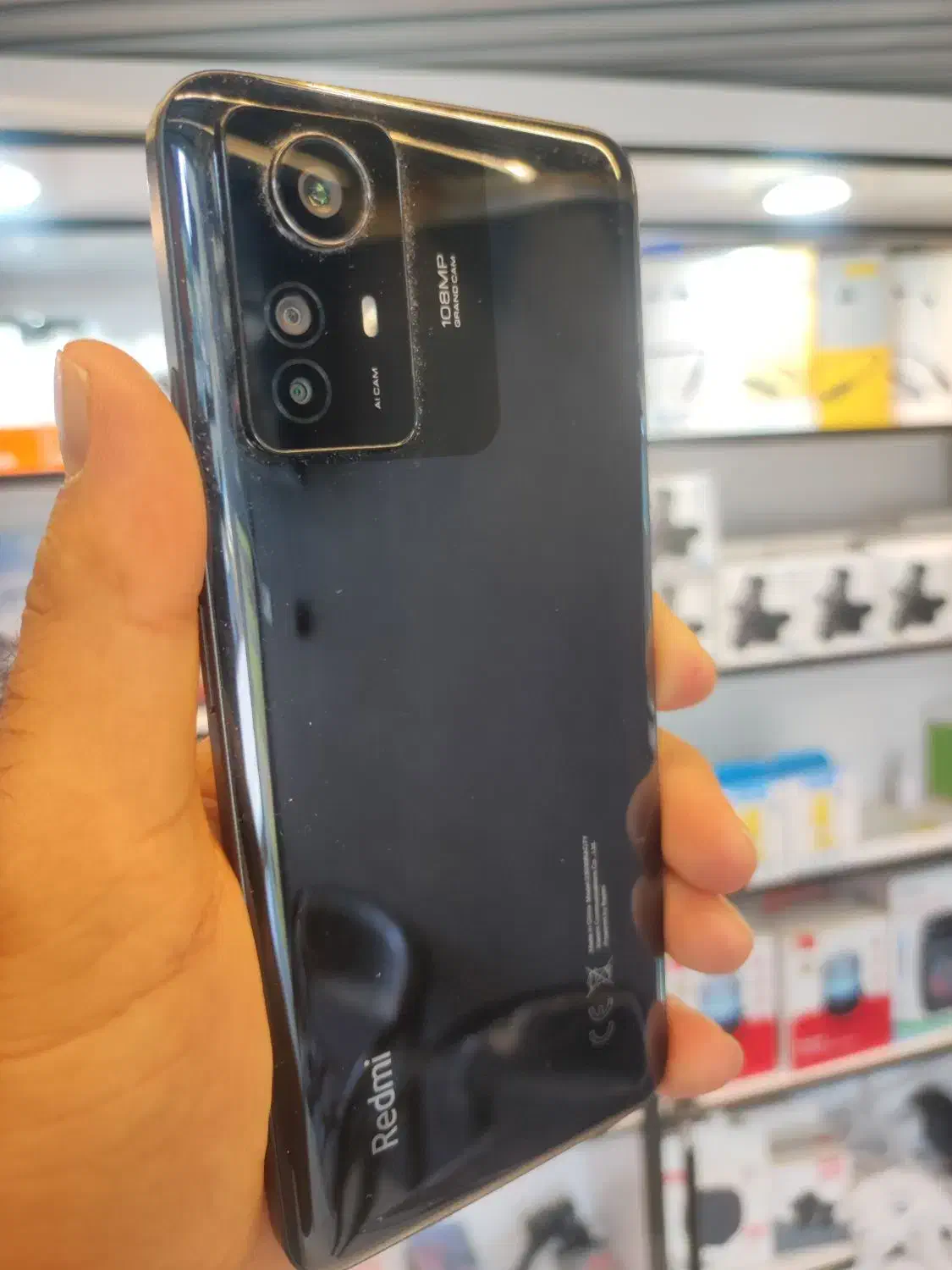 گوشی شیائومی not12s 256G R8مشکی|موبایل|قرچک, مهدیه|دیوار