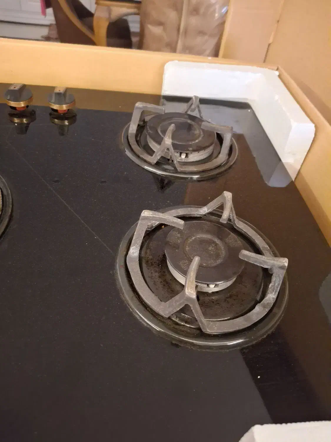 اجاق گاز رومیزی شیشه ای|اجاق گاز و لوازم برقی پخت‌وپز|مشهد, جاهد شهر|دیوار