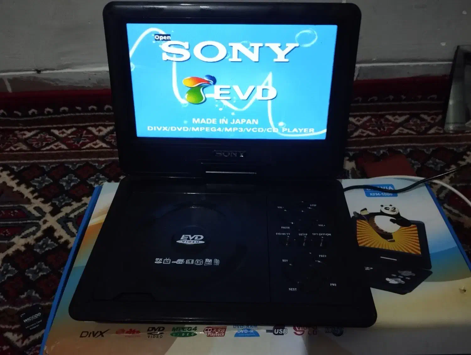 DVD پلیر همراه sony|سیستم صوتی خانگی|شیراز, ستارخان|دیوار