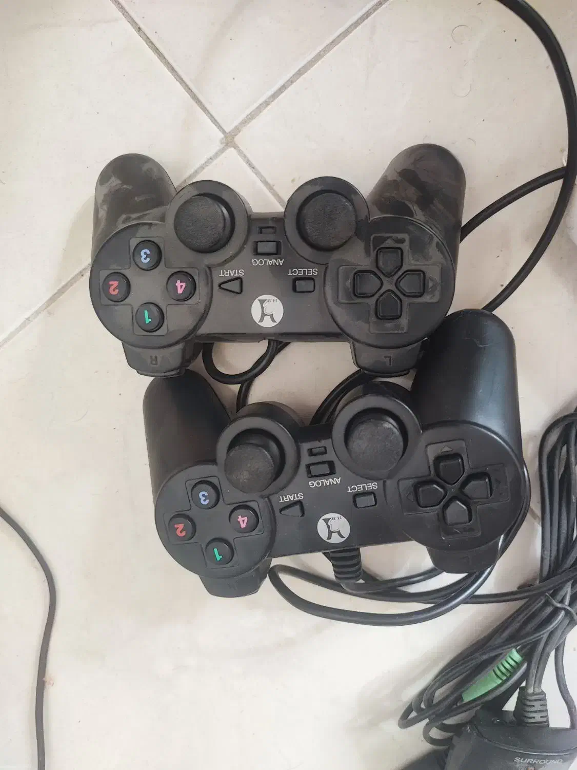 یک جفت دسته پلی استیشن دو|کنسول، بازی ویدئویی و آنلاین|شاهین‌شهر, گزبرخوار|دیوار