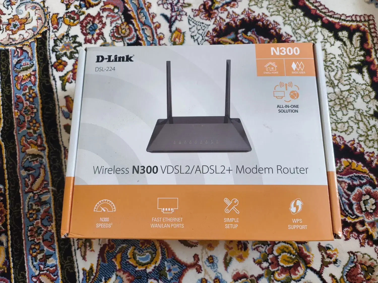 مودم دی لینک N300 DSL-224|مودم و تجهیزات شبکه|قدس, شهر‌قدس|دیوار