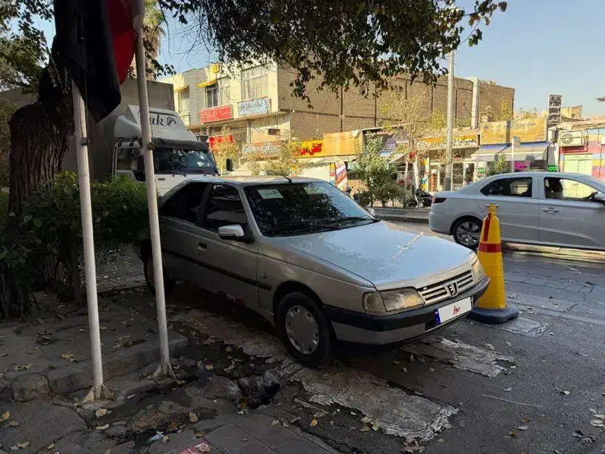 پژو ۴۰۵|خودرو سواری و وانت|رشت, باهنر|دیوار