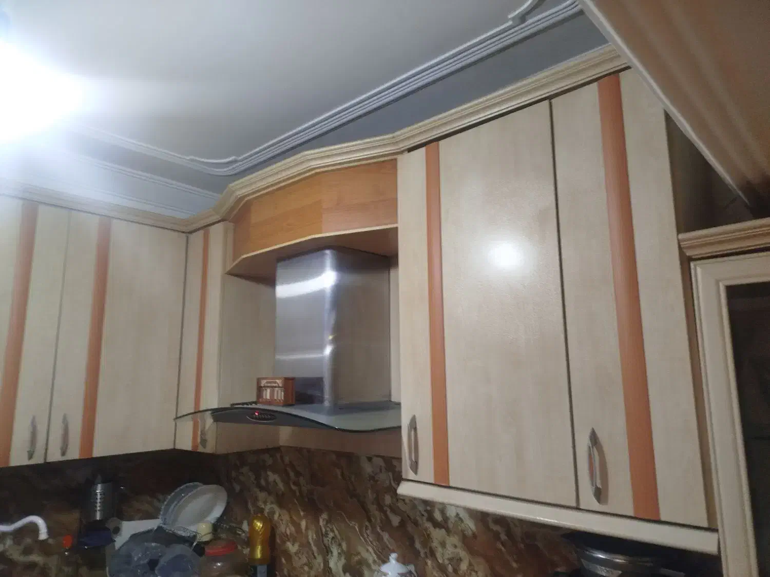 کابینت mdf هود سینک ظرفشویی|آبچکان و نظمدهنده ظروف|تبریز, |دیوار