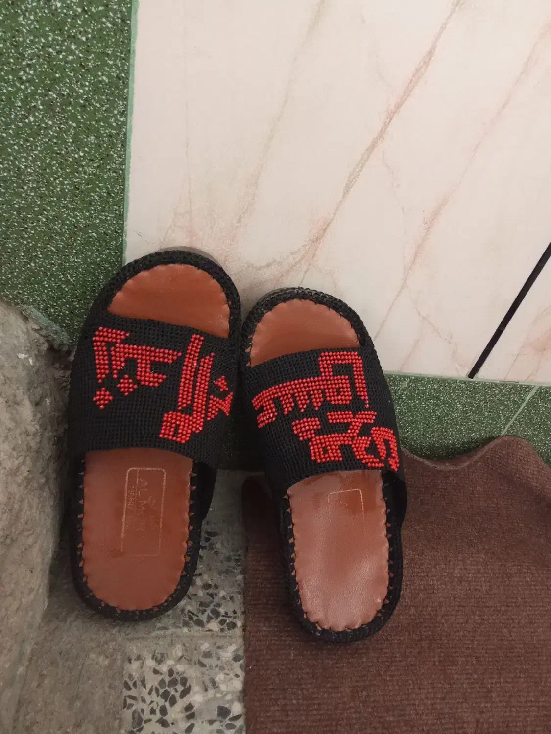 دمپایی زندان بافت|کیف، کفش، کمربند|یاسوج, |دیوار