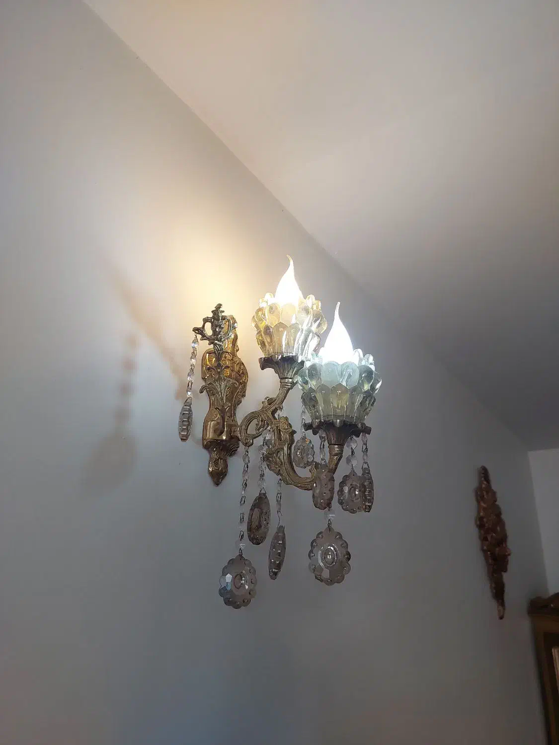 شیشه لوستر|لوستر و چراغ آویز|تهران, صاحب الزمان|دیوار