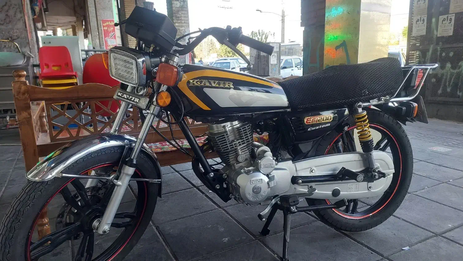 موتور سیکلت کویر ۲۰۰.فروش فوری|موتورسیکلت|اندیشه, شهرک کوثر|دیوار