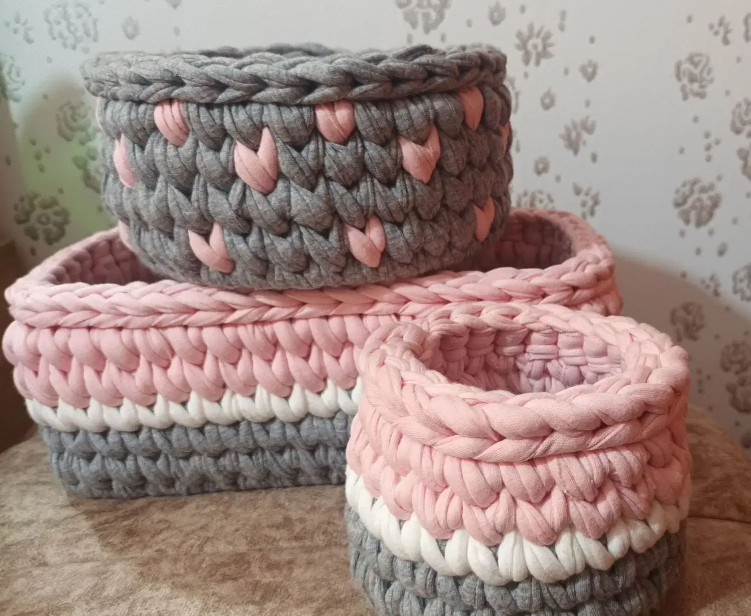 سبد تریکو|صنایع دستی و سایر لوازم تزئینی|فولادشهر, B2|دیوار