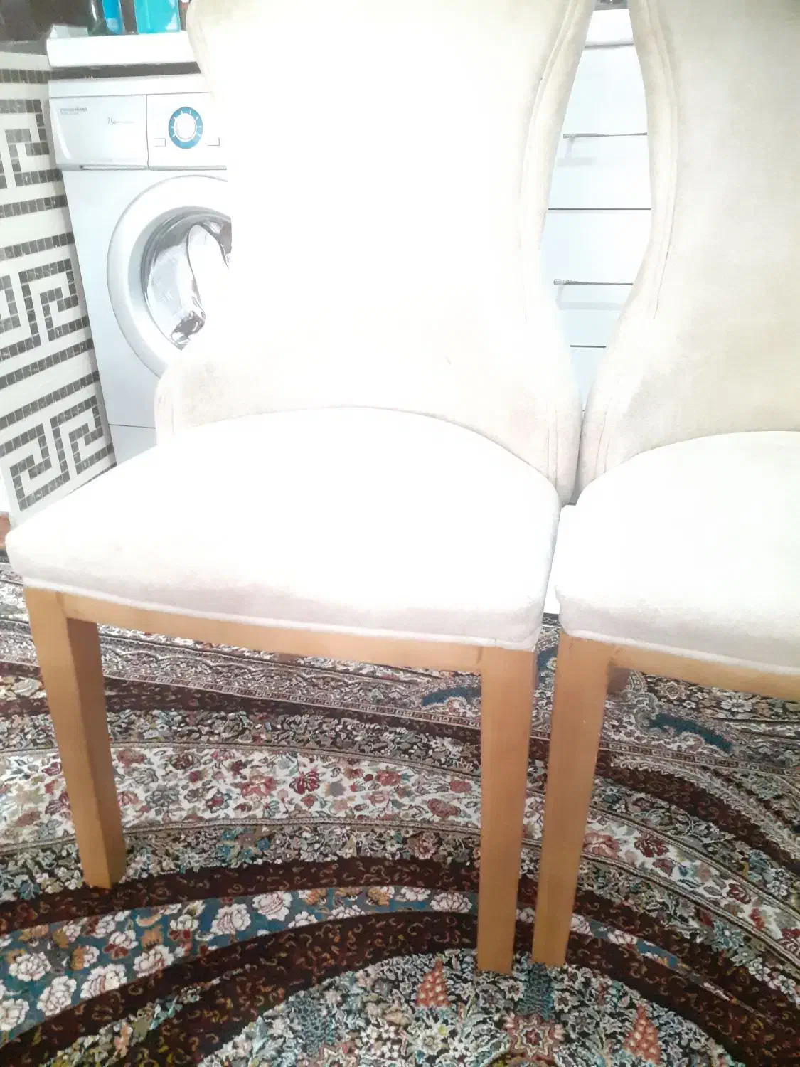 صندلی درحدنوهر۶تا باهم ۷۵۰۰تومان|میز و صندلی غذاخوری|فومن, |دیوار