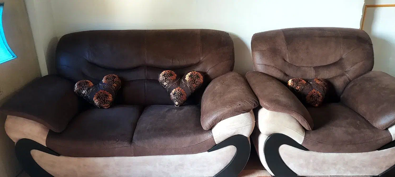 مبل راحتی ۷نفره|مبلمان خانگی و میز عسلی|قائم‌شهر, |دیوار