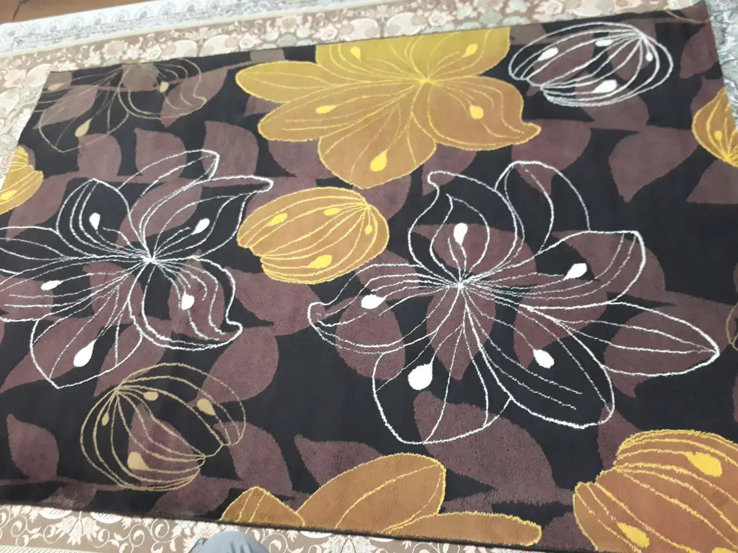 گلیم فرش ۶ متری|گلیم، جاجیم، گبه|نورآباد, |دیوار