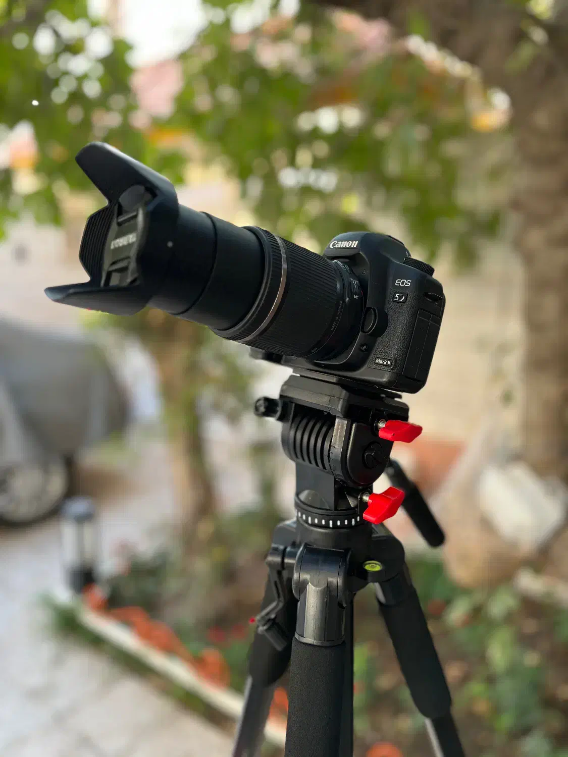 Canon 5D II + 18-200 نو نو با گارانتی و تجهیزات|دوربین عکاسی و فیلمبرداری|تهران, هفت حوض|دیوار