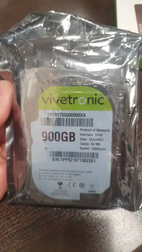 هارد 900G sas سرور|قطعات و لوازم جانبی رایانه|تهران, فلسطین (میدان انقلاب)|دیوار