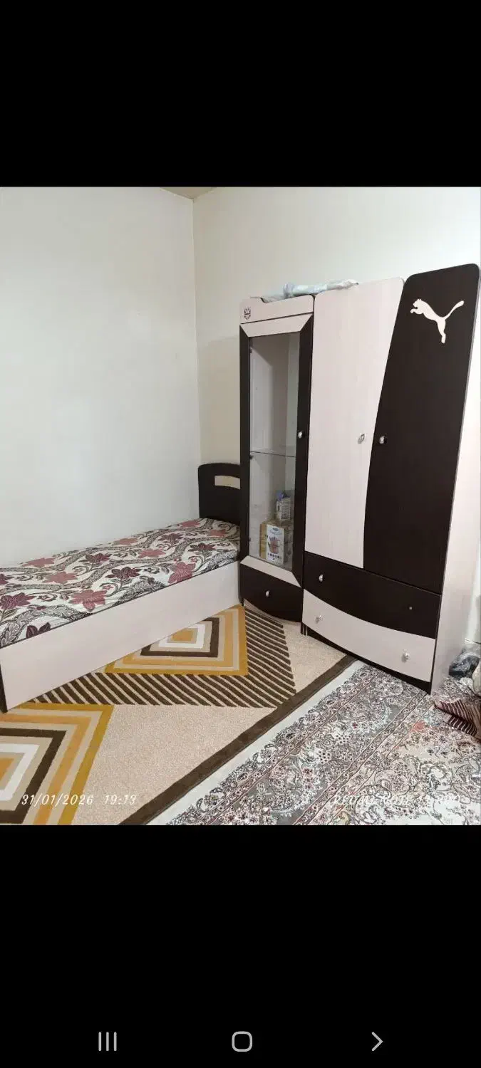 کمد و تخت خواب کودک|تخت و سرویس خواب|قم, شهرک امام حسن|دیوار