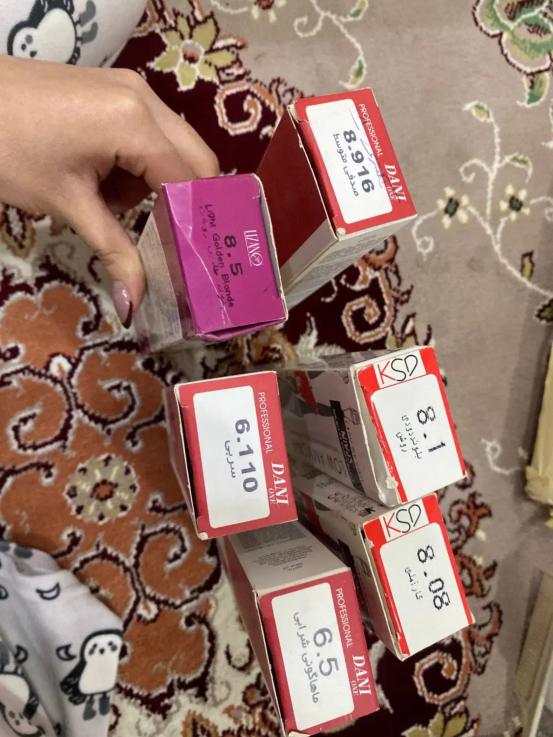 رنگ مو|آرایشی، بهداشتی، درمانی|قائن, |دیوار