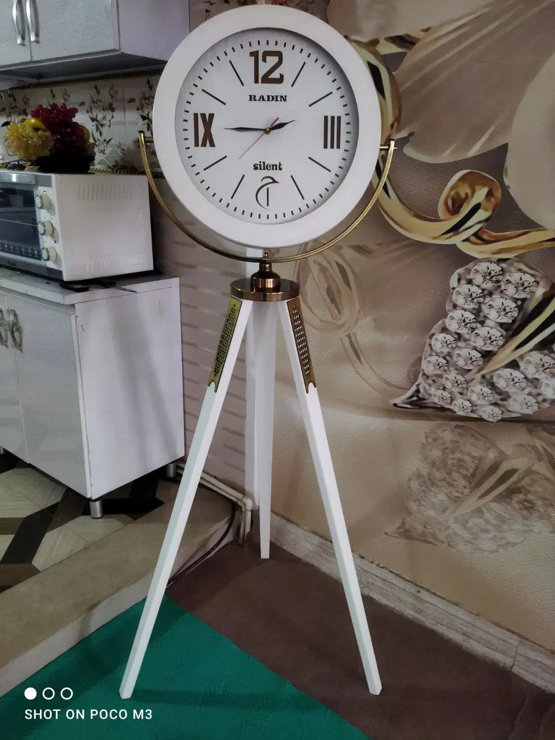 ساعت سه پایه نونو|ساعت دیواری و تزئینی|کوهدشت, |دیوار