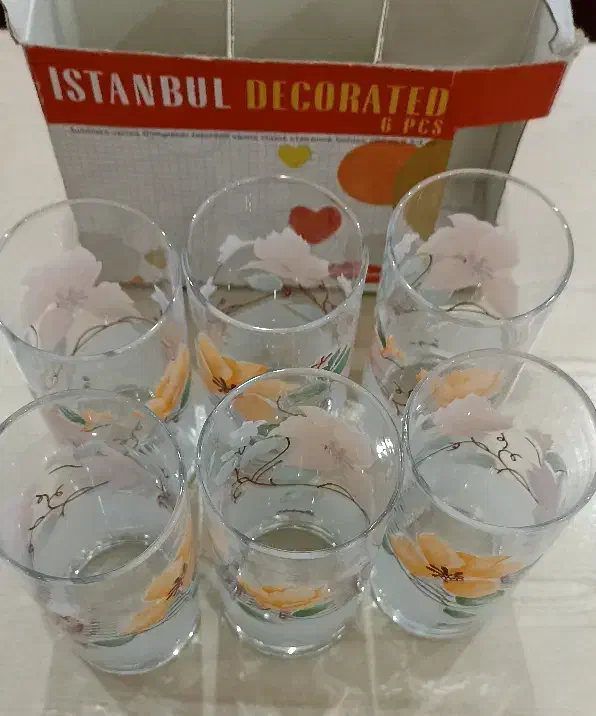 لیوان شیشه ای ترکیه|ظروف سرو و پذیرایی|مرند, |دیوار