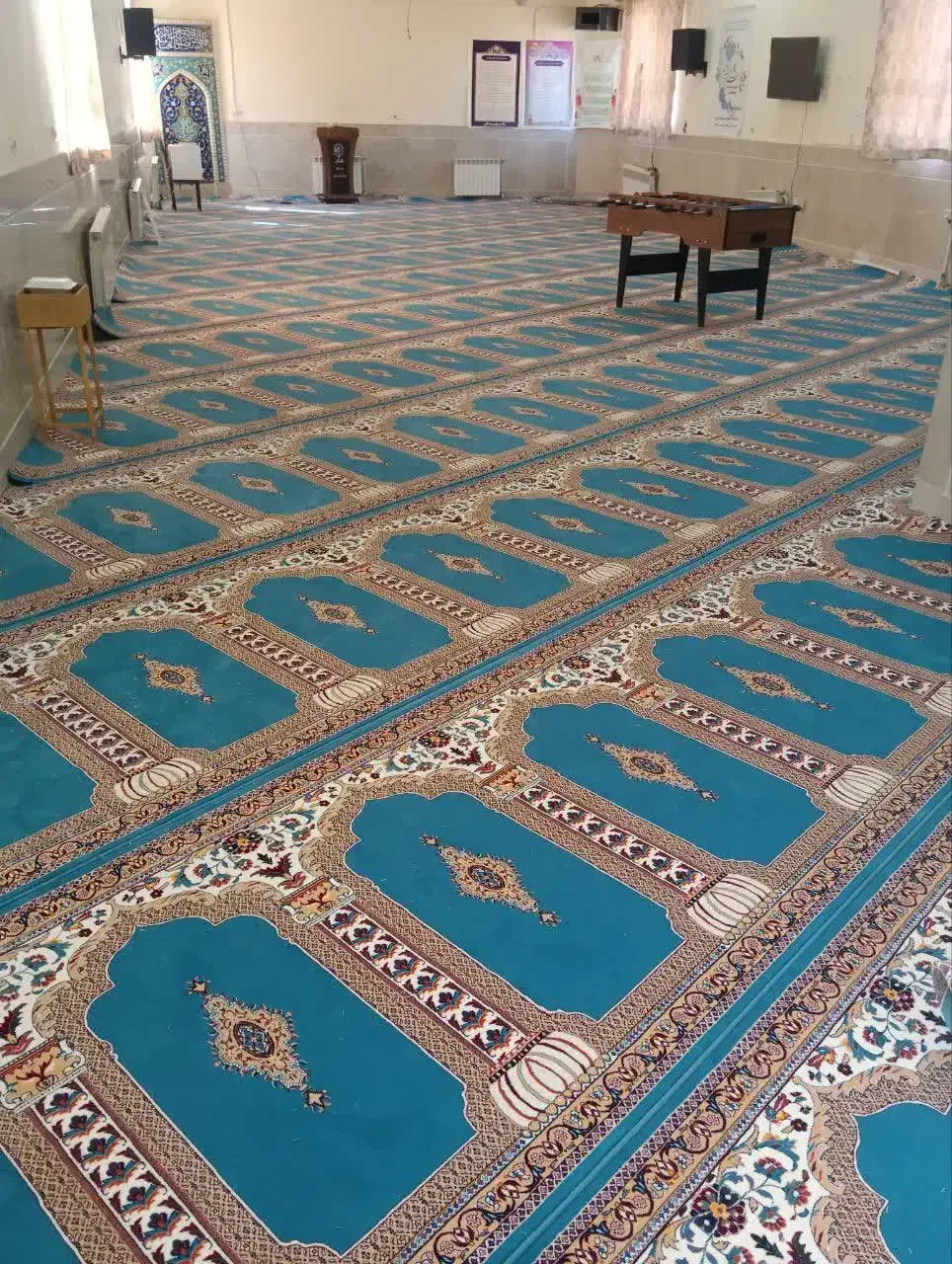 فرش سجاده ای مساجد و نمازخانه|فرش|بیرجند, |دیوار