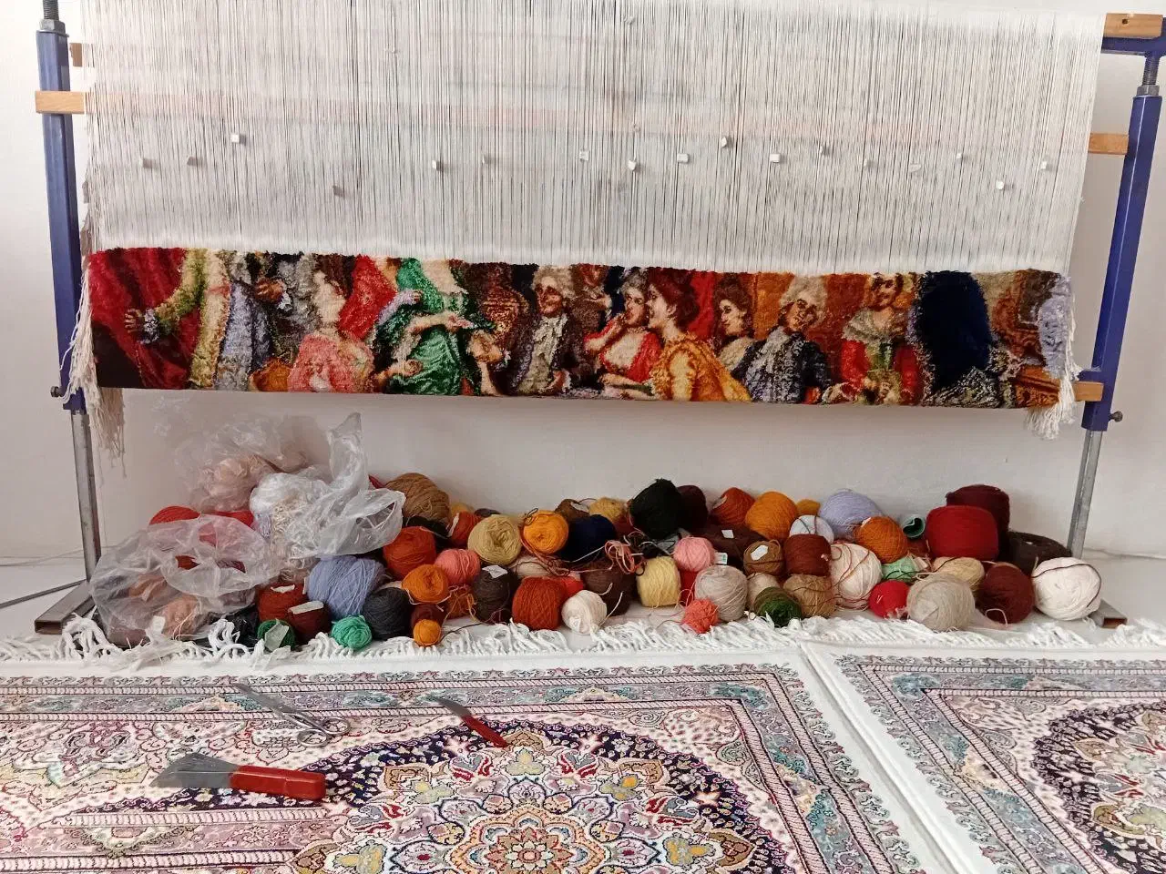 تابلو فرش|تابلو فرش|کرمانشاه, |دیوار