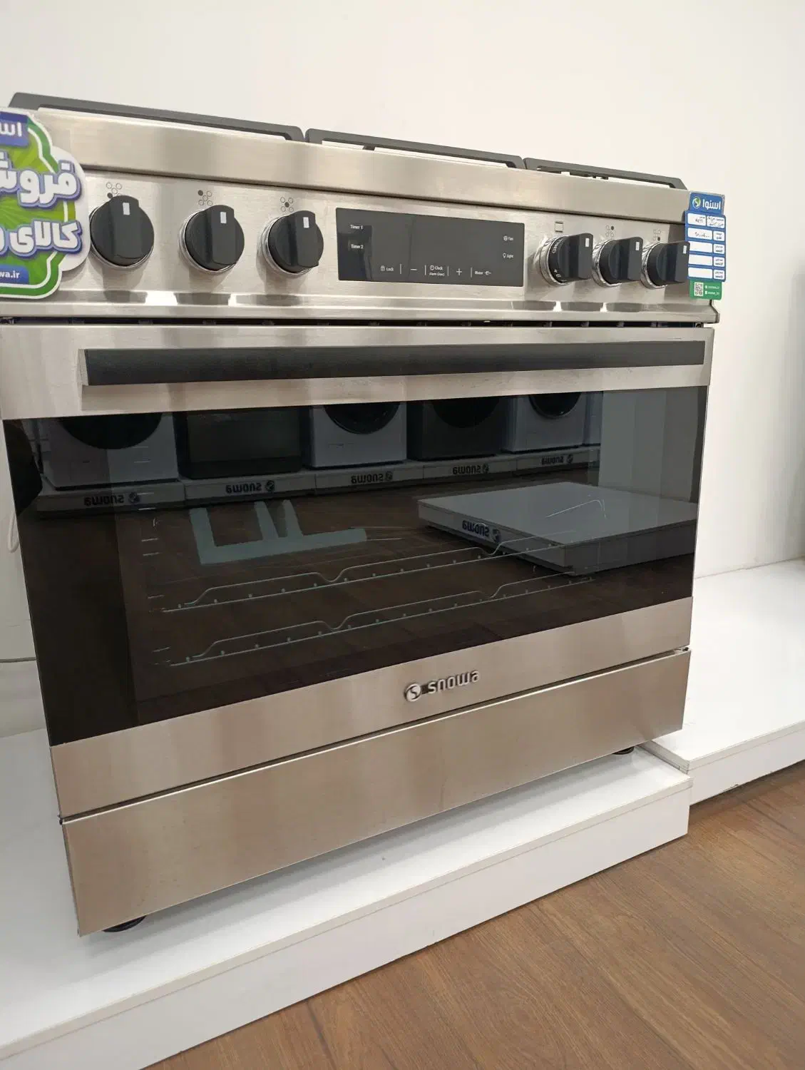 اجاق گاز استیل|اجاق گاز و لوازم برقی پخت‌وپز|لنجان, |دیوار