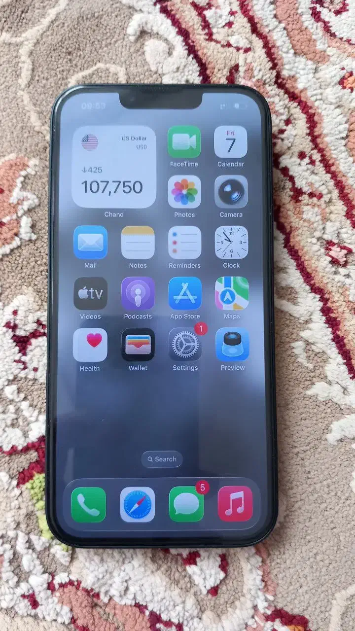 آیفون 13 نرمال در حد صفر آک|موبایل|رشت, نیکمرام|دیوار