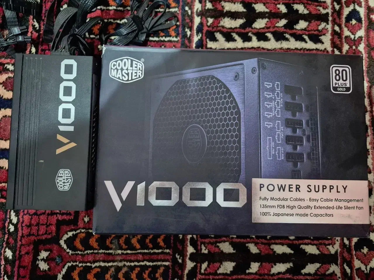 پاور 1000 وات کولر مستر|قطعات و لوازم جانبی رایانه|اصفهان, تخت فولاد|دیوار