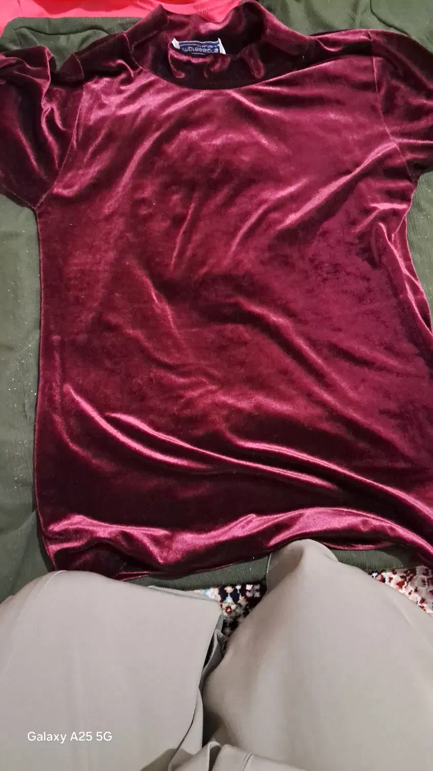 تیشرت زنانه مخمل|لباس|باقرشهر, |دیوار