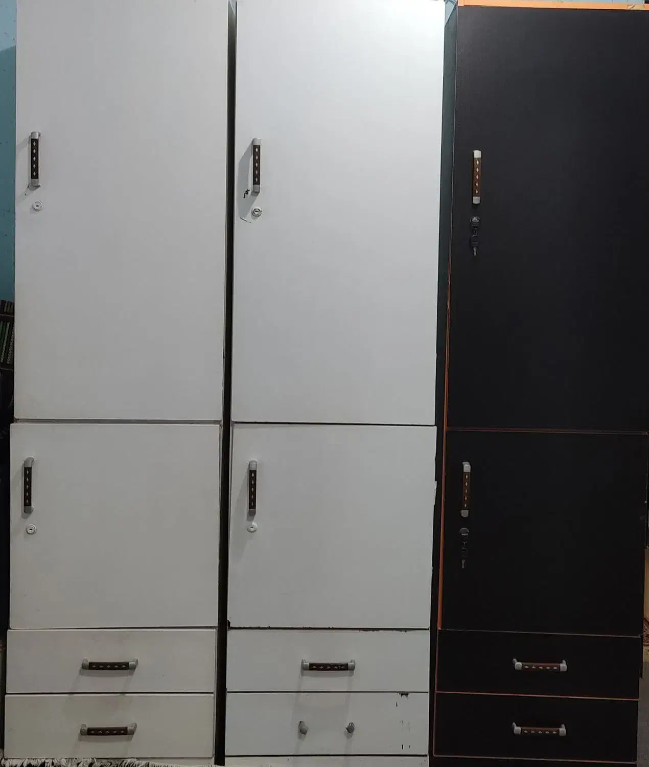 کمد سه تیکه|جاکفشی، کمد، دراور|دزفول, |دیوار