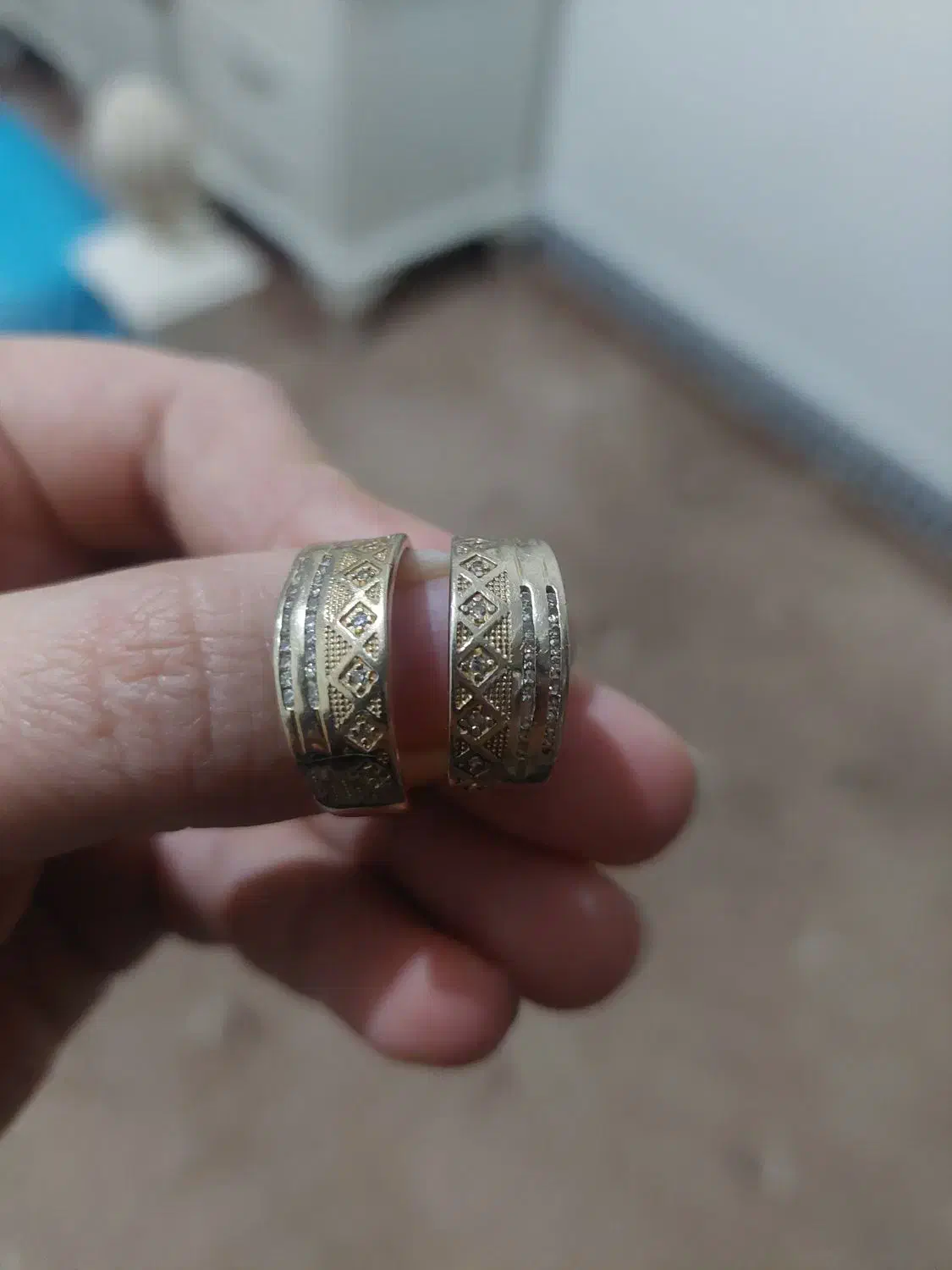 حلقه ست بانگین برلیان|جواهرات|عسلویه, |دیوار