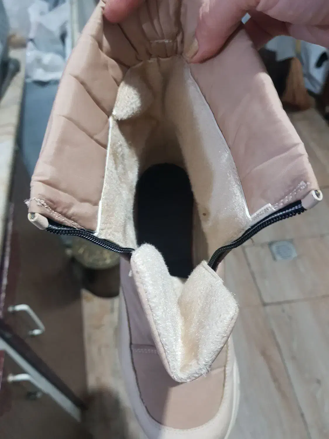 چکمه ی زنانه شماره۴۰ درحدنو|کیف، کفش، کمربند|مشهد, زیرکن|دیوار